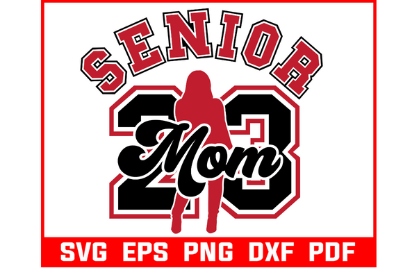 Air Senior 23 Mom Svg: Graphics for Crafts