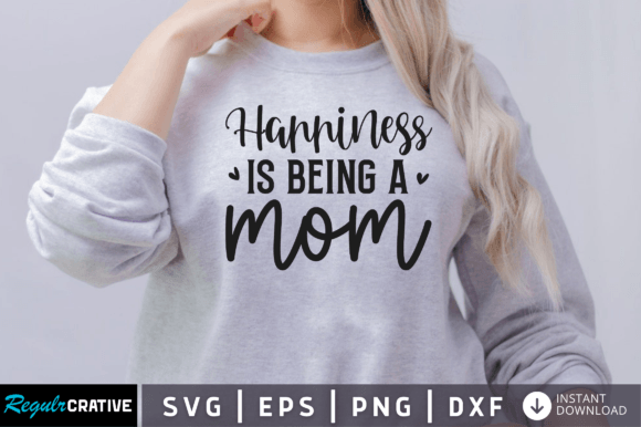 Crafting Joy: FREE Happiness is Being a Mom Svg for Graphics