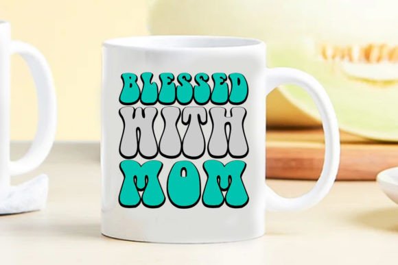 Retro Mom Svg: Graphics for Crafts