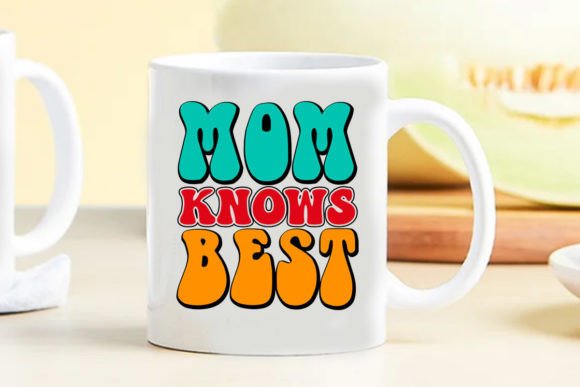 Retro Mom SVG: Graphics for Crafts & Blogs